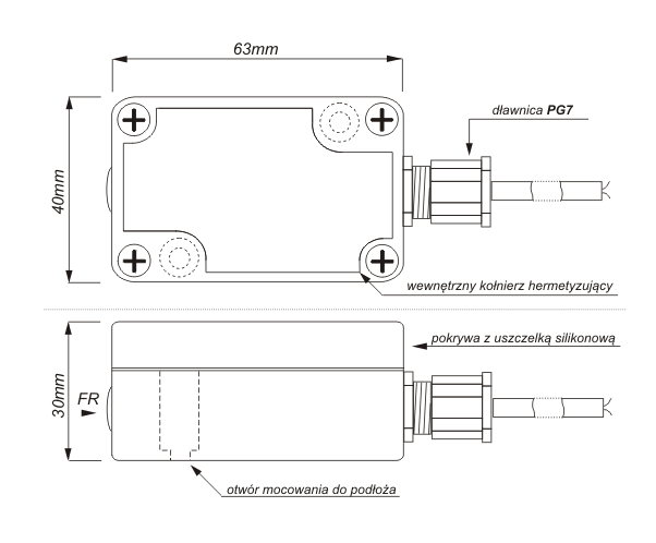 Automat zmierzchowy AZ-112 PLUS 230 V